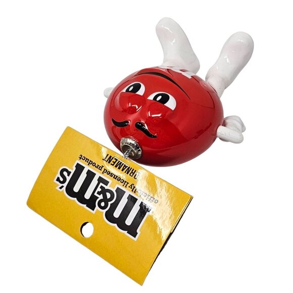 M&Ms Red Man Candy Collectible Christmas Ornament by Ruz - Picture 4 of 6